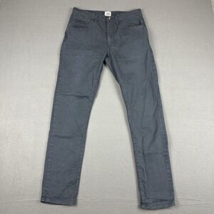 Flint And Tinder Pants Men's 32x32 Gray Stretch Tapered Fit Chino‎ Preppy